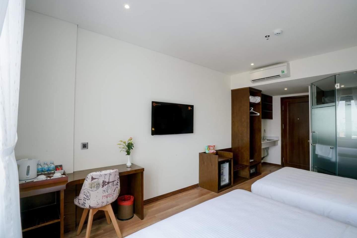 Pink Garden Hotel Da Nang Bagian luar foto