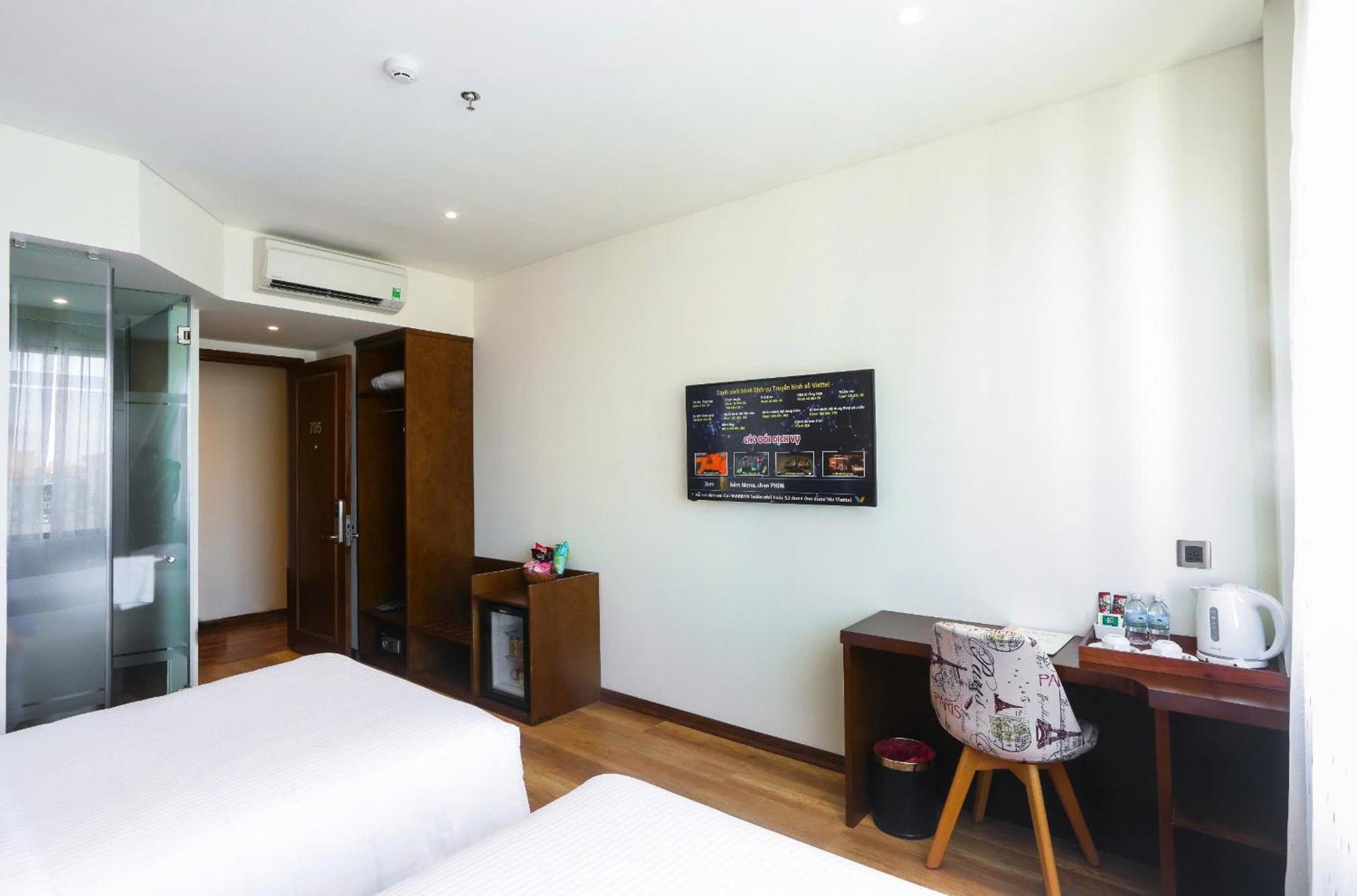 Pink Garden Hotel Da Nang Bagian luar foto